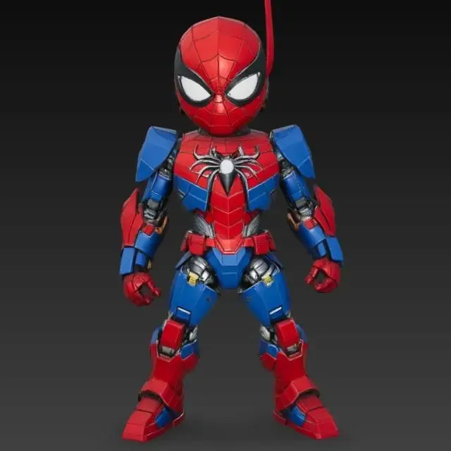 Chibi Spiderman cyborg