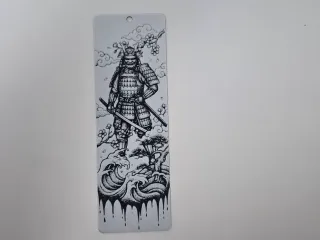 Samurai Warrior Japanese Art Bookmark