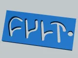 Cult bmx keychain logo -0