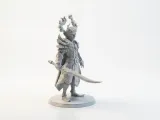 Mischievous Elf Warrior Figurine Fantasy 3D Printable-2