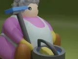 Temizlikçi Bayan Chonk - MEME - CREALITY CLOUD ÖZEL-1
