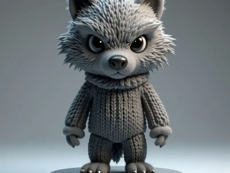 Halloween puppets 🎃 cosy wolfy knitted - free for HW