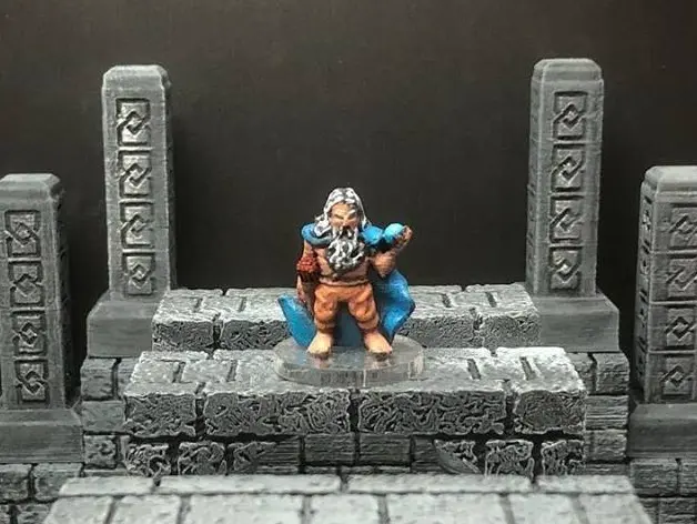 Thyrik, Stregone Nano delle Colline ((scala 28mm/32mm)
