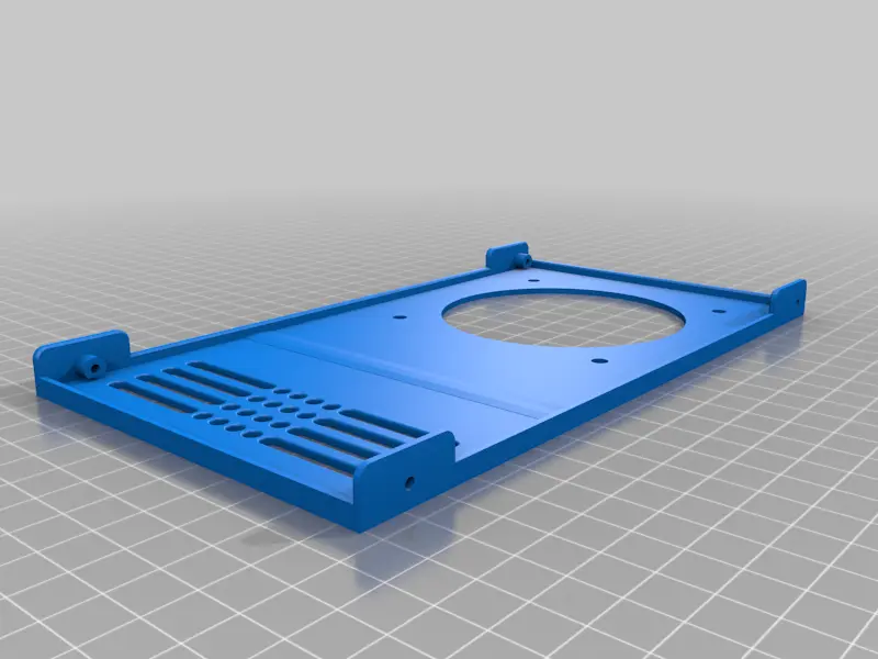 60/80mm fan psu shroud for Ender 3 Pro/v2/Max - LRS 350/24