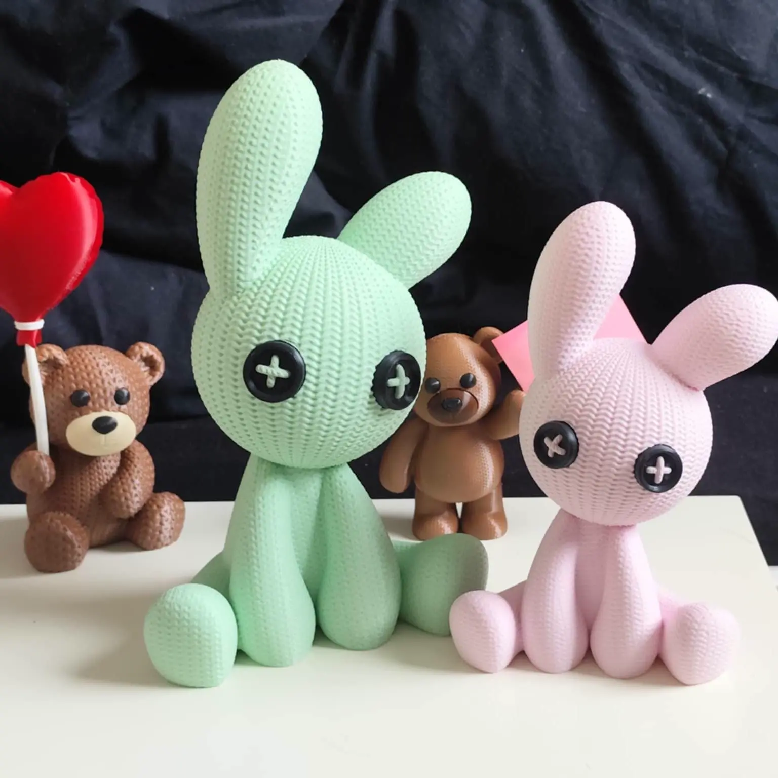 Knitted bunny Multipart [No CFS]