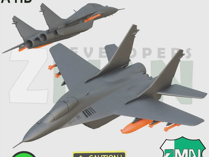 MIG-29UB (ENKELE ASP(STYLE-B))