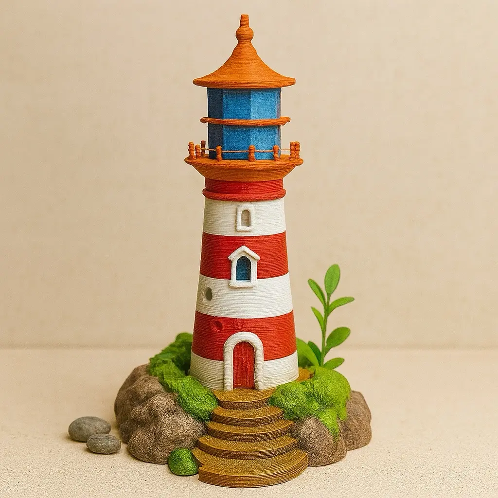Old Lighthouse Decoration