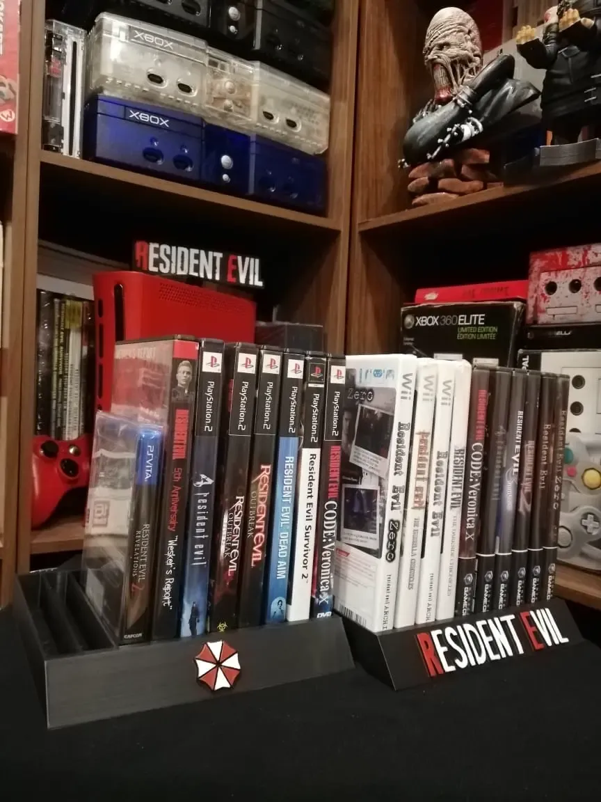 Resident Evil - 3DSMK - Game & DVD Holder