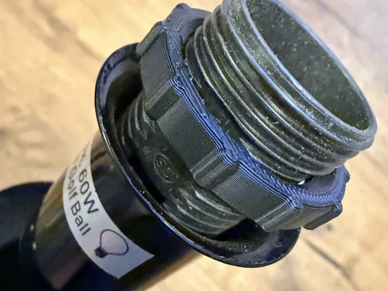 Lamp holder nut