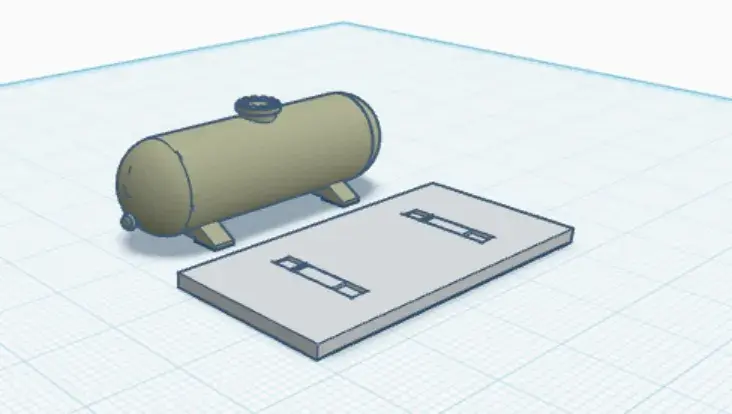 Natural Gas/Propane Tank