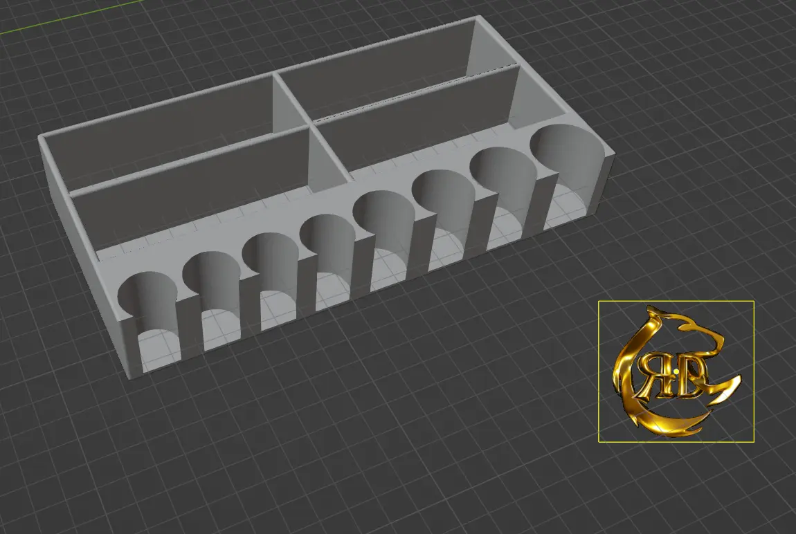 RCD Scythe board game Organizer for Resources / Money Tokens