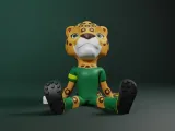Zayu-shaped tablet stand - World Cup 2026 - Multicolor in Pa-5