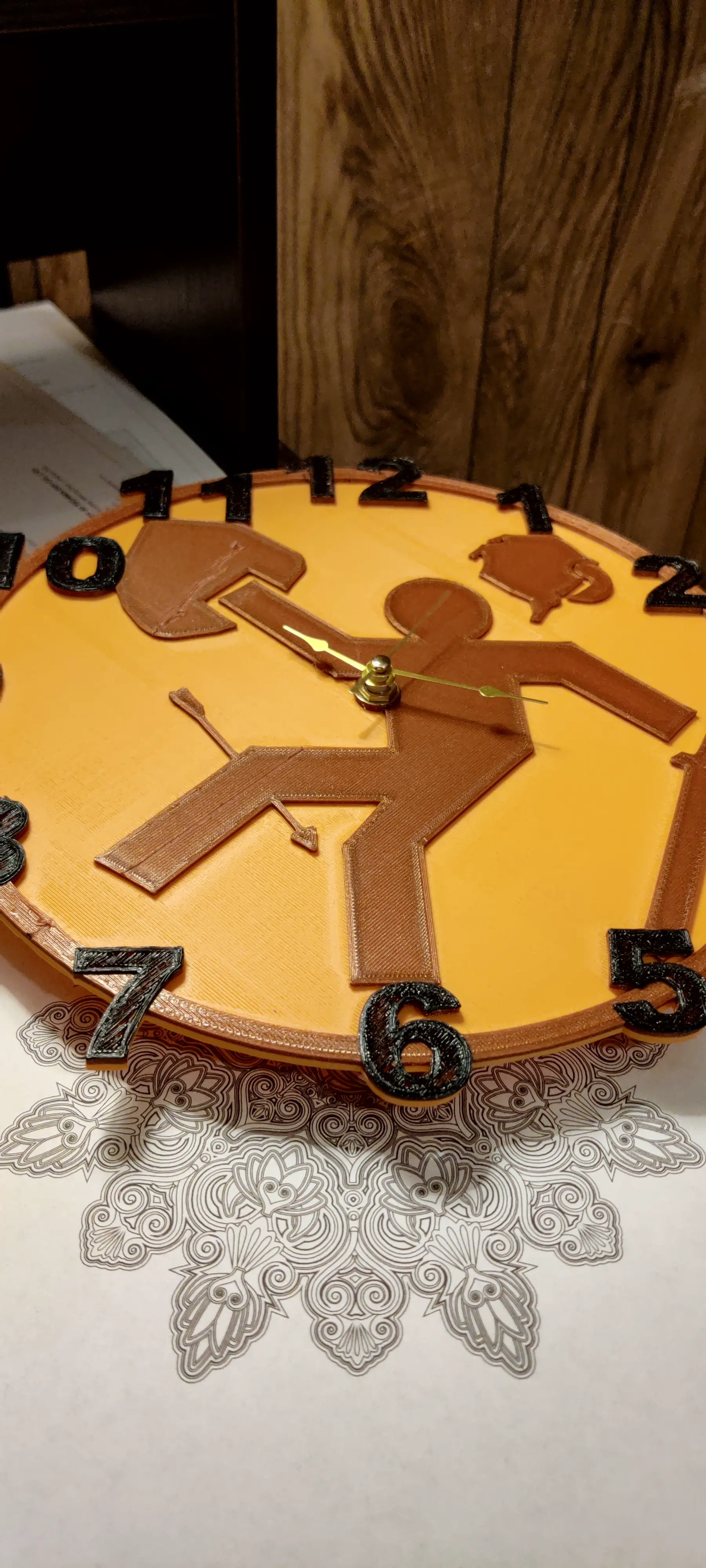 del reloj
