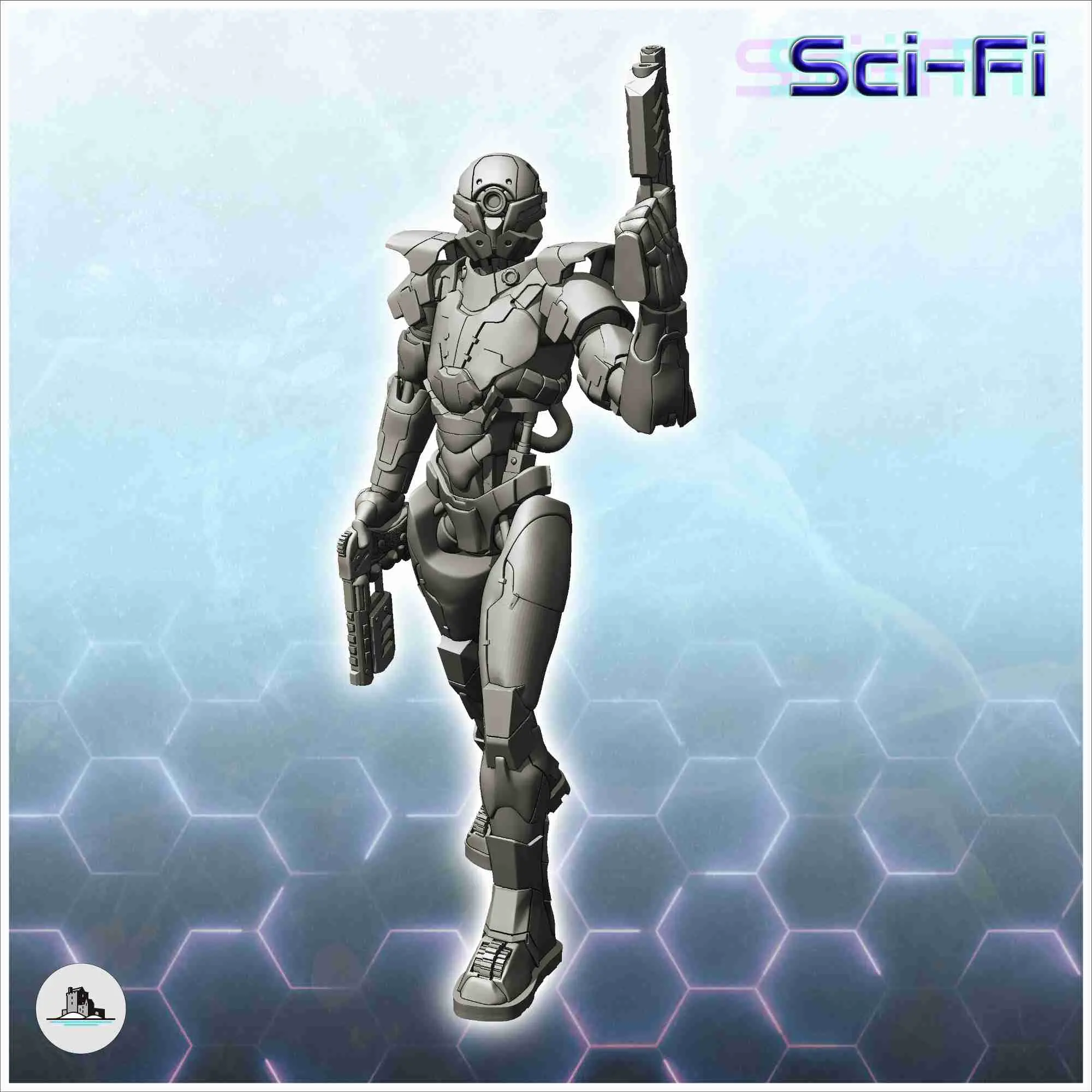 Kampfroboter Pack Nr. 2 - Miniaturen w40k scifi warhammer t