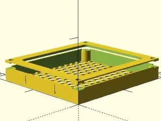 Filter Frame Closable Rechangable