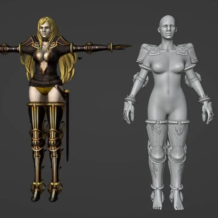 Five Drakengard 3 armor for cosplay