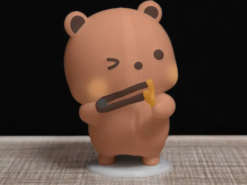 情侣熊系列-玩弹弓的布布（Couple Bear-play slingshot_bubu）