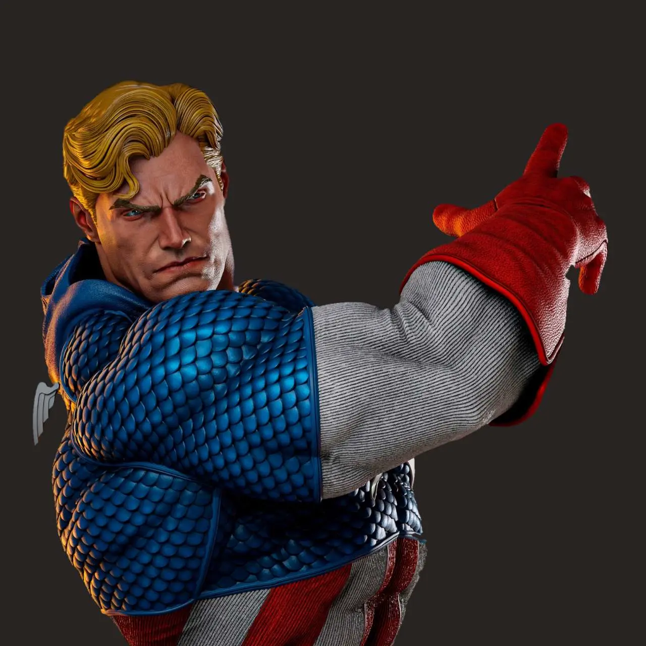 Captain America bust