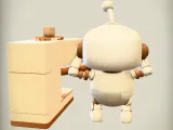 Confused Robot Coffee Machine Scene Funny Model-6