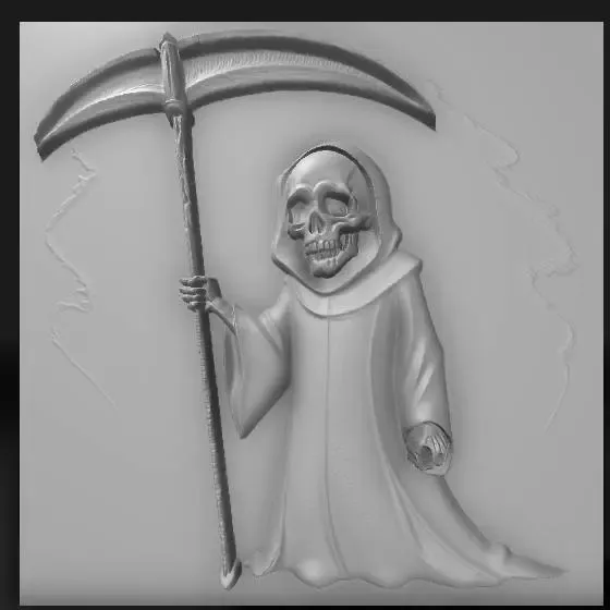 with a scythe 5