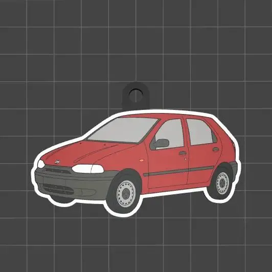 Fiat Palio Keychain