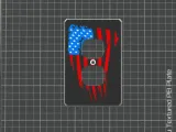 American Flag Light Switch Cover-4