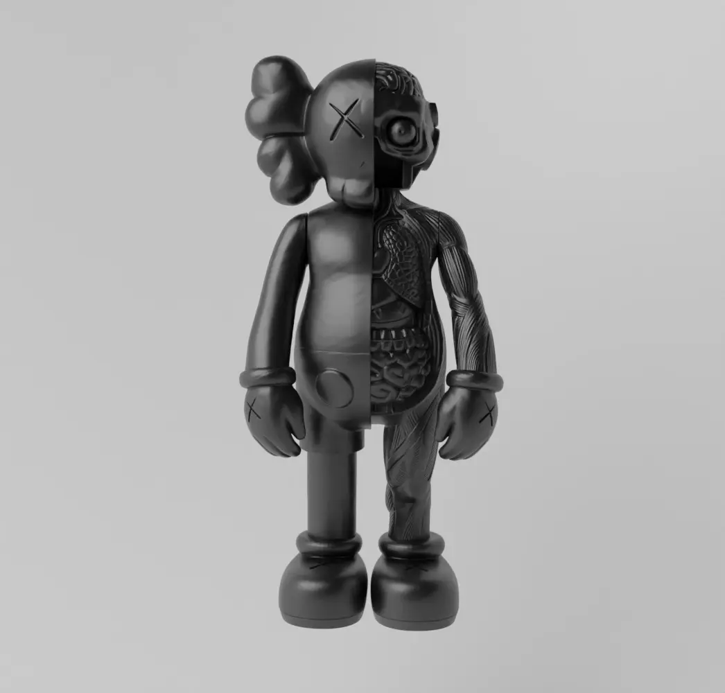 Kaws Flayed Open Companion Art Toy Fan Art