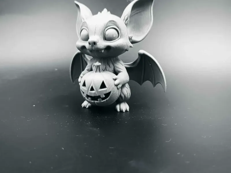 Chibi Pumpkin Bat – Halloween Decoration - Toy