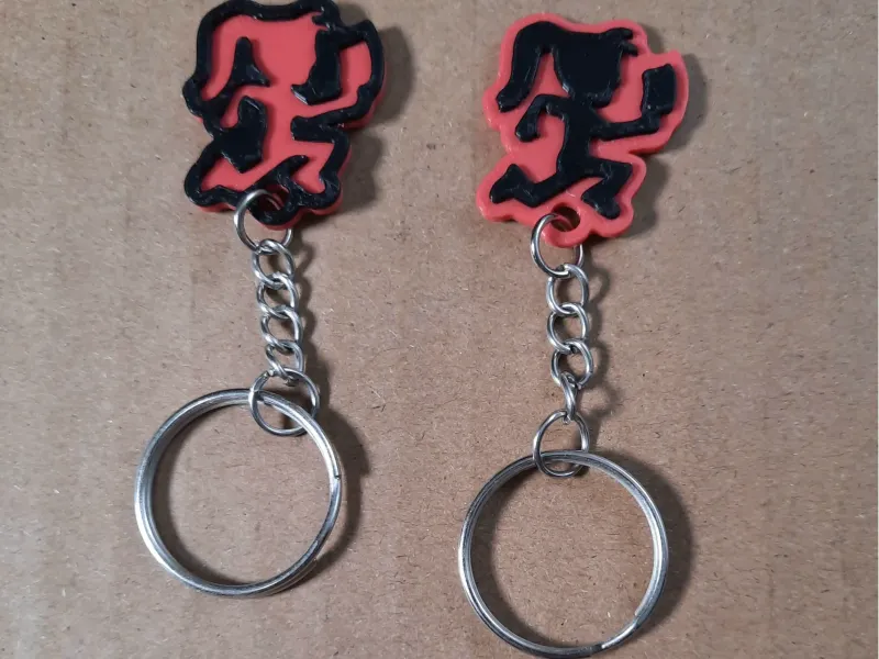 Hatchet Girl Juggalette ICP Keychain
