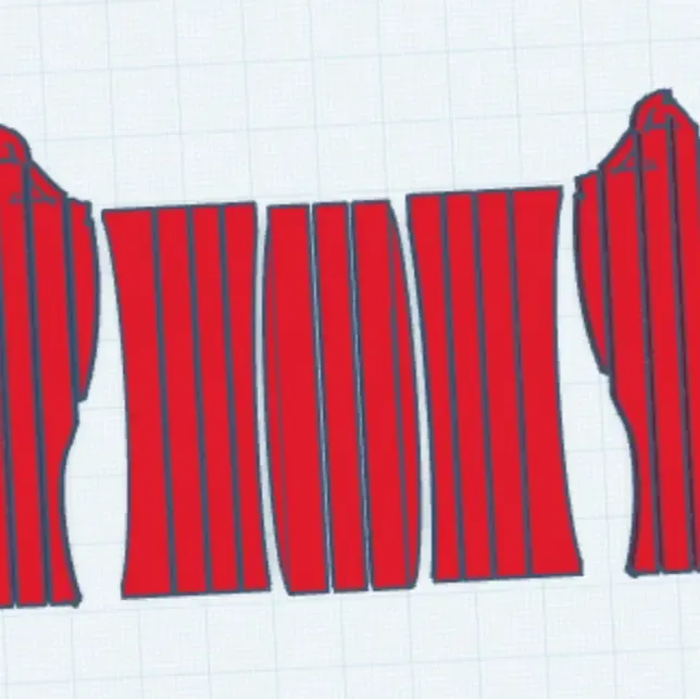 Corset front