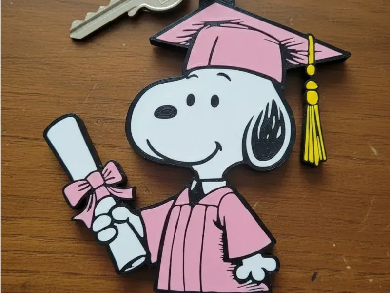 Keychain - Snoopy - stl/3mf