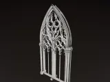 MINIATURE GOTHIC ARCH WINDOW-1