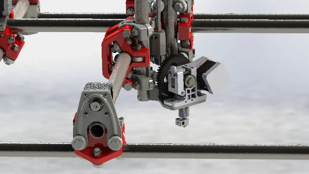 -old- Mostly Printed CNC -Add On- Hot End Mount