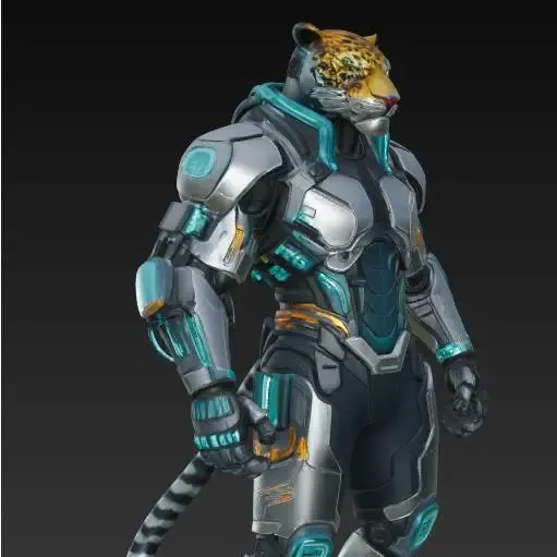 Leopard Cyborg