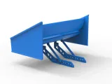Wing of Supermodified front engine race car V4 Scale 1:25-9