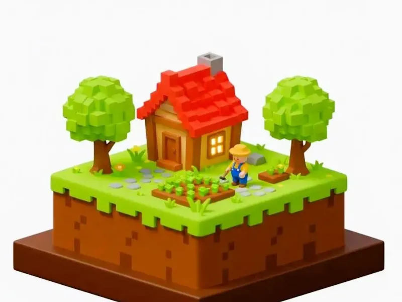 Miniature Diorama Farm