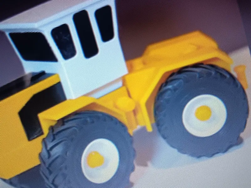 a 4wd tractor