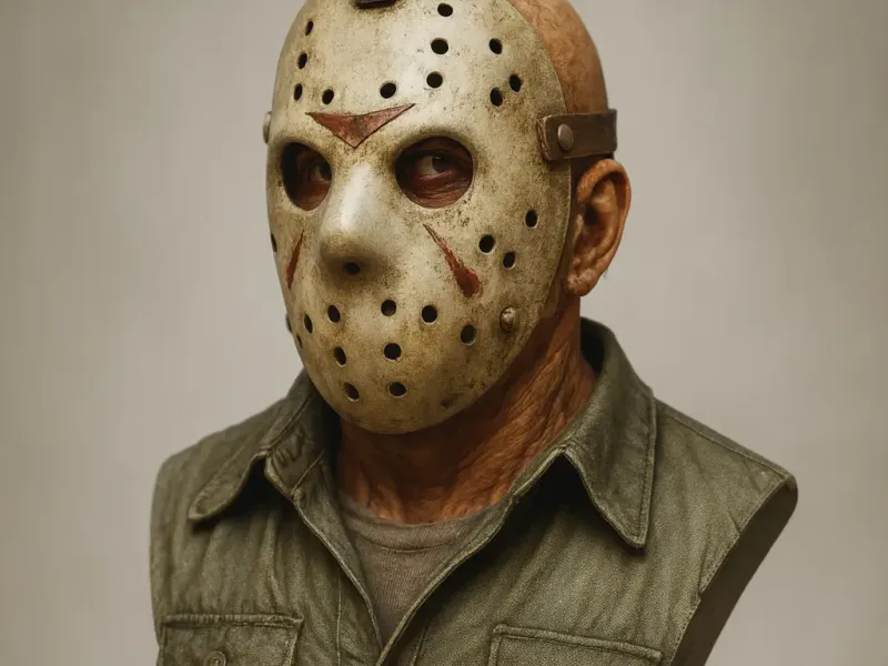 Jason bust statue 