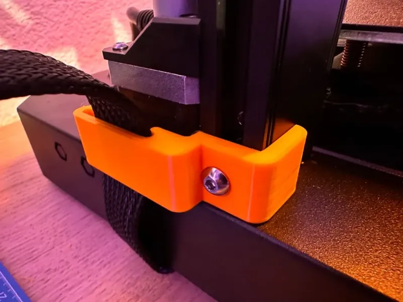 CREALITY ENDER-3 S1 PRO - SUPPORTO PER CAVO ASSE Z
