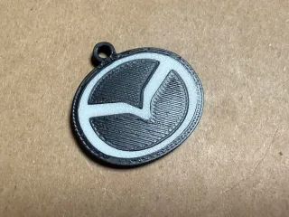 Mazda logo as a key chain