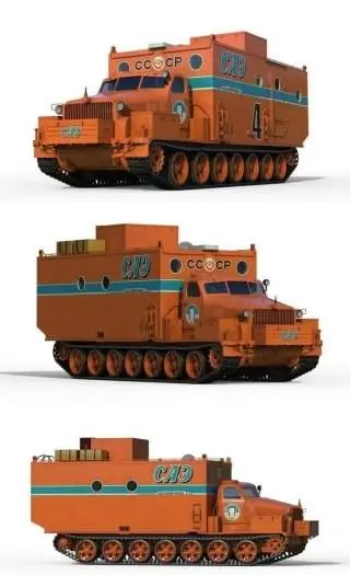 Kharkovchanka-2 Soviet Antarctic Cruisers STT