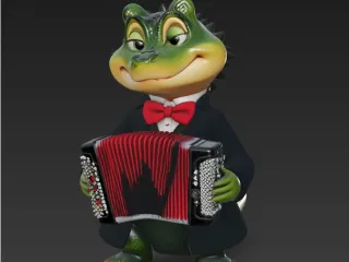Cute crocodile
