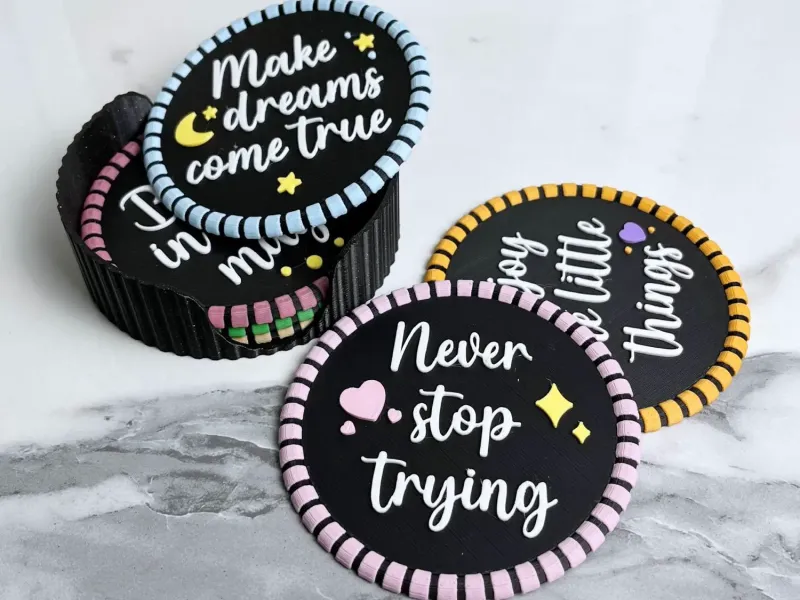 6 Inspiring Phrases for Your Coasters, Part 1