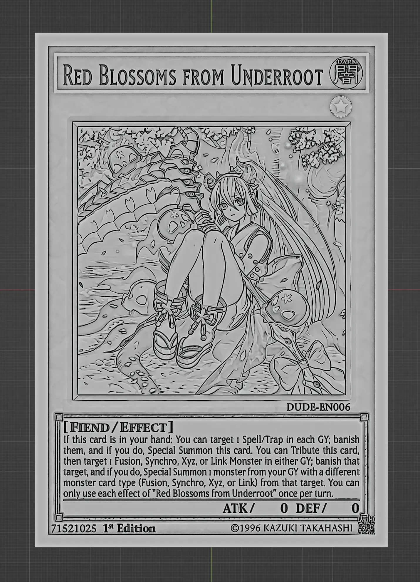 red blossoms from underroot - yugioh