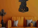 Witch Cat Wall Art-1