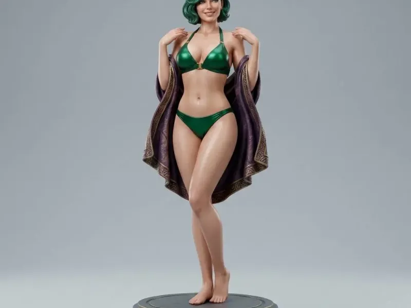 Emerald Muse – Ecchi Figurine