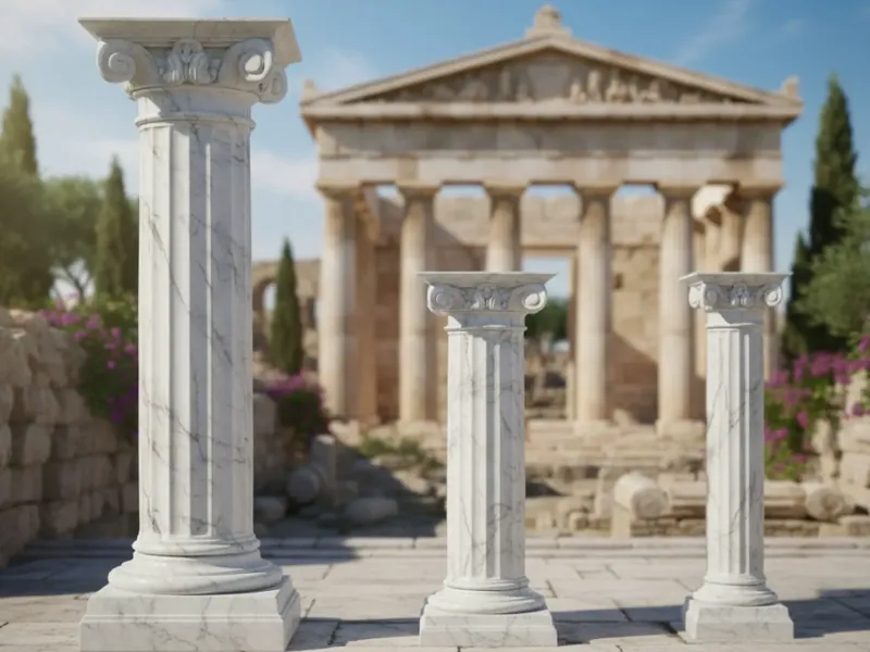 GREEK ROMAN COLUMNS