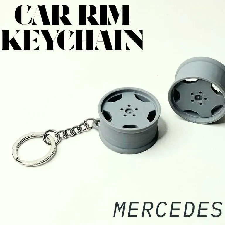 Mercedes-AMG Wheel Rim Keychain