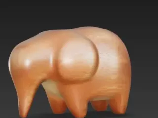 слон одинокий