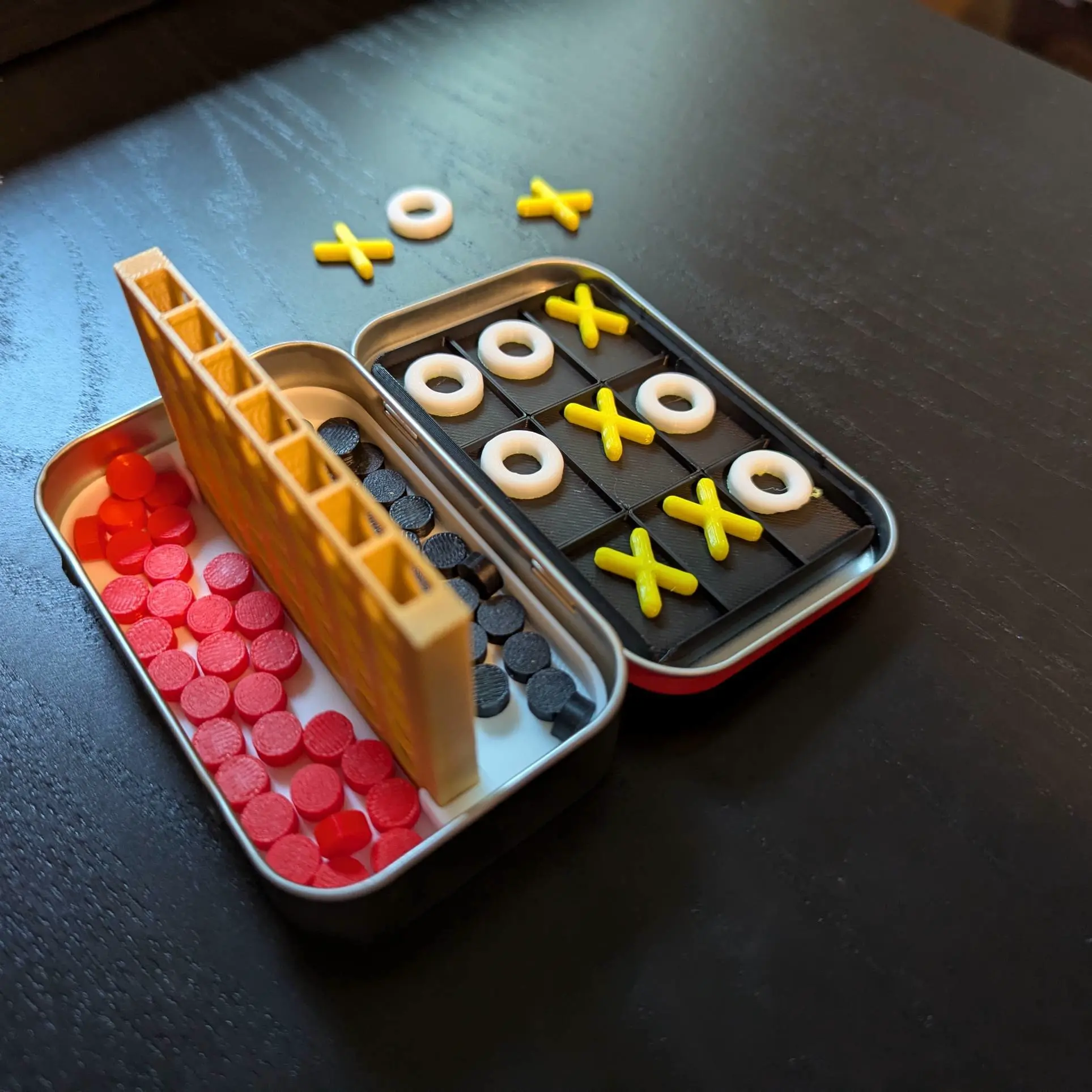 Tic Tac Toe AND Connect 4 for Altoids Container